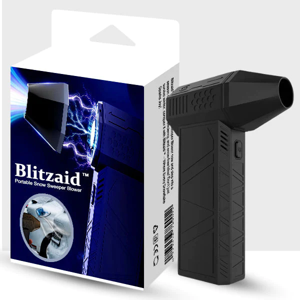 Blitzaid Portable Snow Sweeper Blower