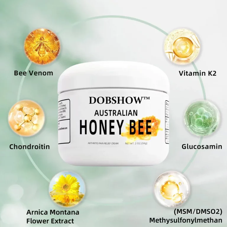 Dobshow Pain and bone healing cream with Australian honey bee venom