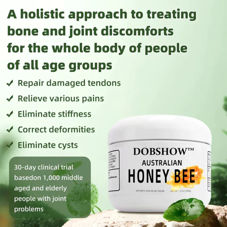 Dobshow Pain and bone healing cream with Australian honey bee venom