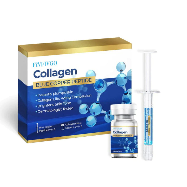 Fivfivgo Collagen Blue Copper Peptide Essence Set