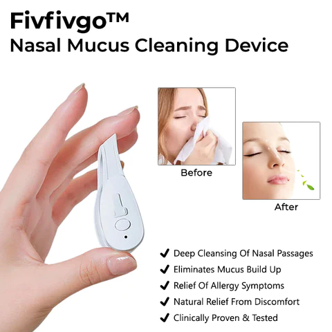 Fivfivgo Nasal Mucus Cleaning Device