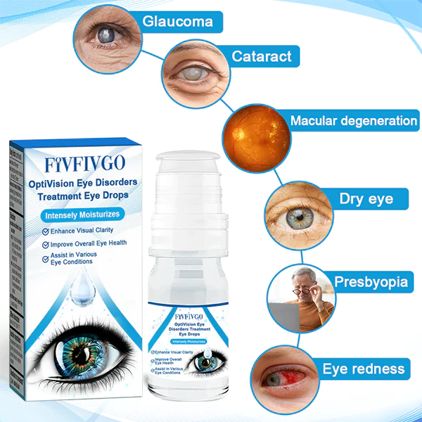 Fivfivgo OptiVision Eye Disorders Treatment Eye Drops