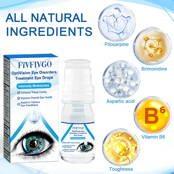 Fivfivgo OptiVision Eye Disorders Treatment Eye Drops