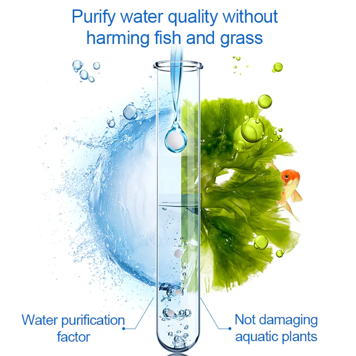 Fivfivgo Water Dechlorinator-Powerful Purify Tablets