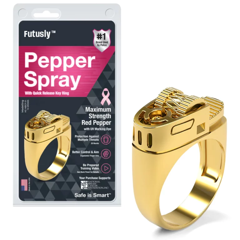 Futusly Speederupt 30 Bursts Pepper Spray Ring