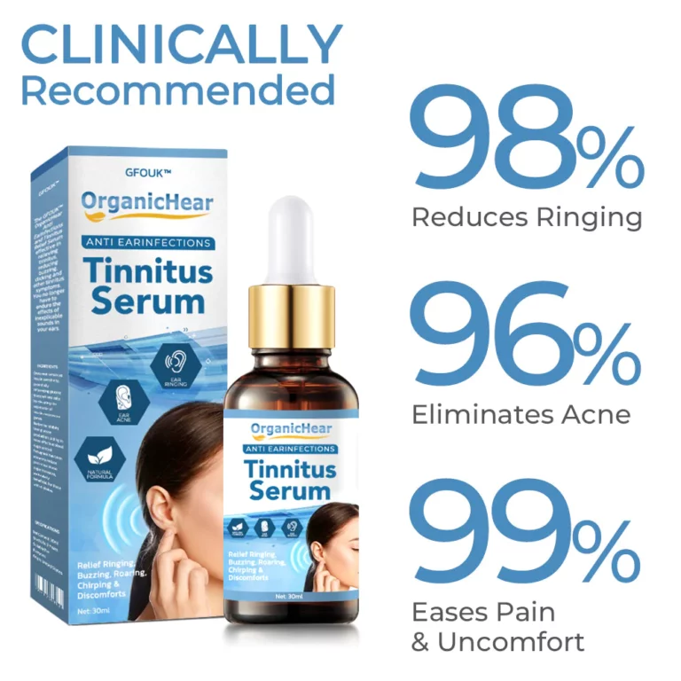 GFOUK OrganicHear Anti EarInfections and Tinnitus Relief Serum