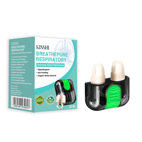 KISSHI BreathePure Respiratory Cleansing Herbal Nasal Device