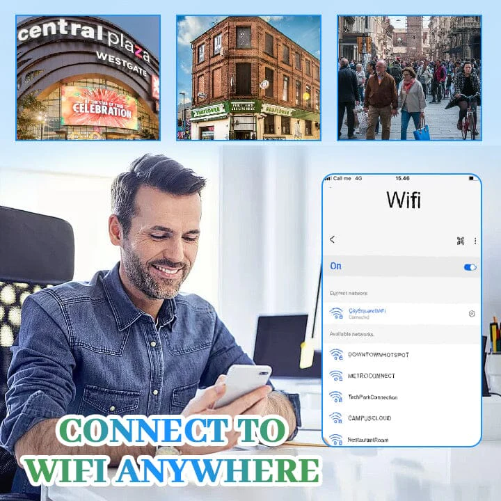 Lyseemin EasyAccess Wi-Fi Durchbruch bei der Sofortverbindung