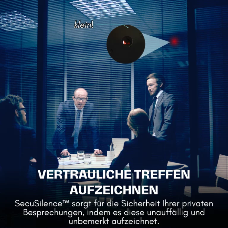 SecuSilence Drahtlose Minikamera