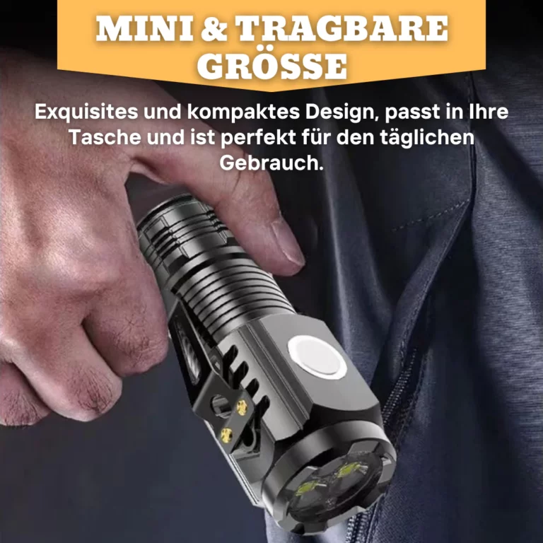 VisionElite LEISTUNGSSTARKE Taktische Taschenlampe