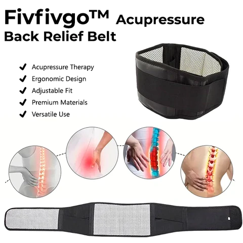 Fivfivgo™ Acupressure Back Relief Belt - Wizzgoo Shop