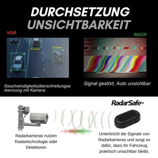 RadarSafe™ Auto-Stealth-Störsender