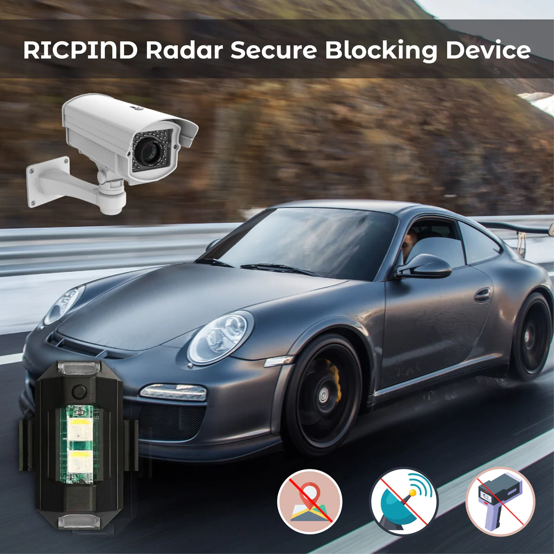 RICPIND Radar Secure Blocking Device