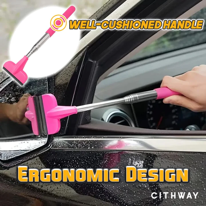 Cithway Universal 2-in-1 Telescopic Car Squeegee Wiper