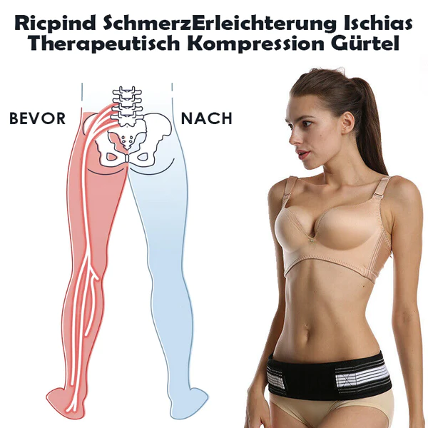 Ricpind SchmerzErleichterung IschiasTherapeutisch Kompression Grtel