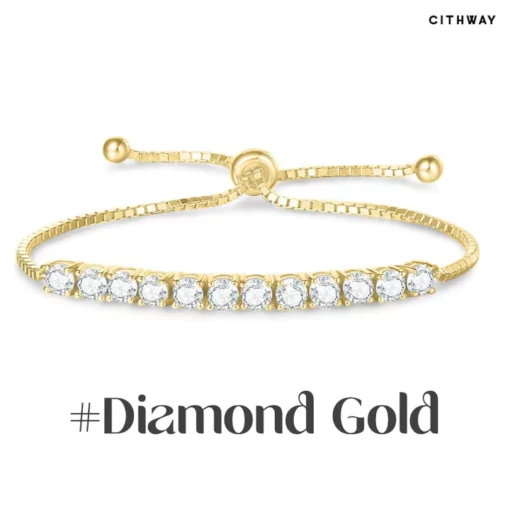 Cithway™ Diamond Butterfly Slider Bracelet - Image 2