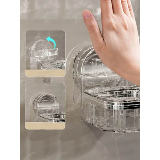 Rotating Hair Dryer Rack Punch-Free - Image 10