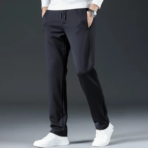 MEN'S STRAIGHT ANTI-WRINKLE CASUAL PANTS - Image 2