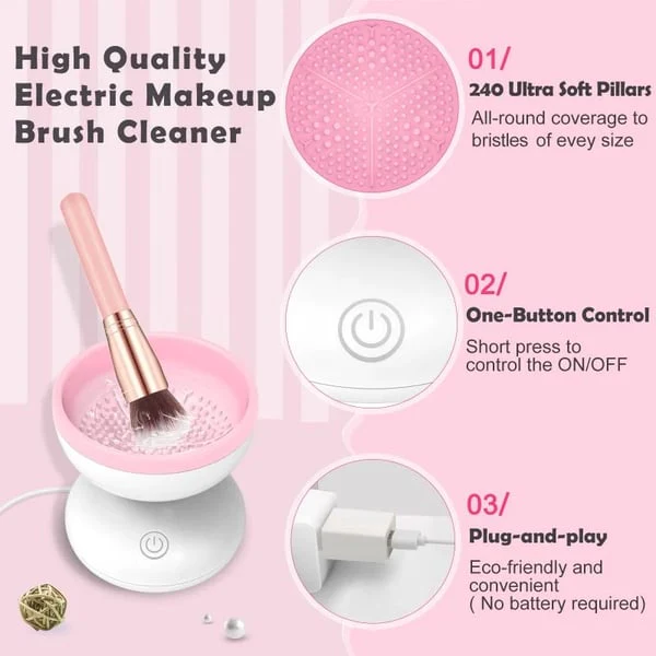 AirOmn Electric Makeup Brush Cleaner Machine