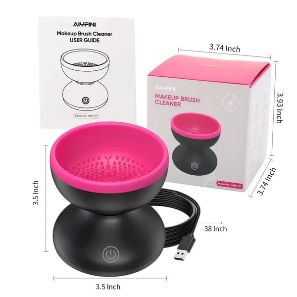 AirOmn Electric Makeup Brush Cleaner Machine