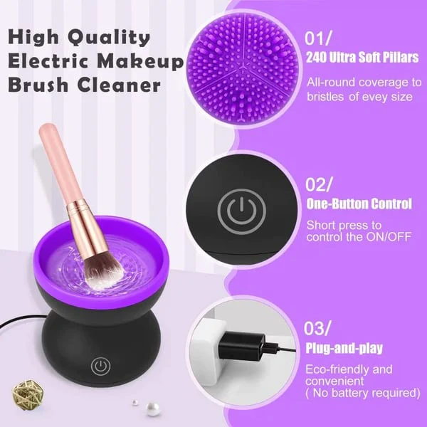 AirOmn Electric Makeup Brush Cleaner Machine