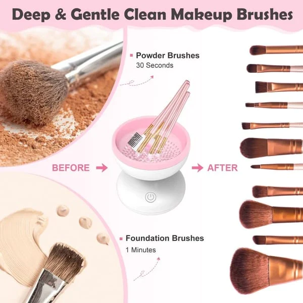 AirOmn Electric Makeup Brush Cleaner Machine