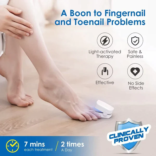 Oveallgo Expert Revolutionary High-Efficiency Light Therapy Device For Toenail Diseases