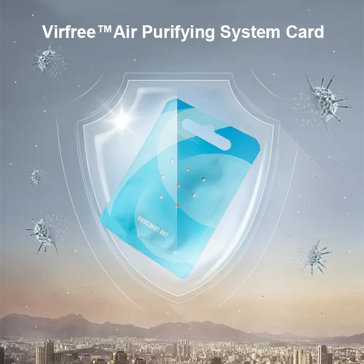 Virfree Air Purifying System Card | From Japan