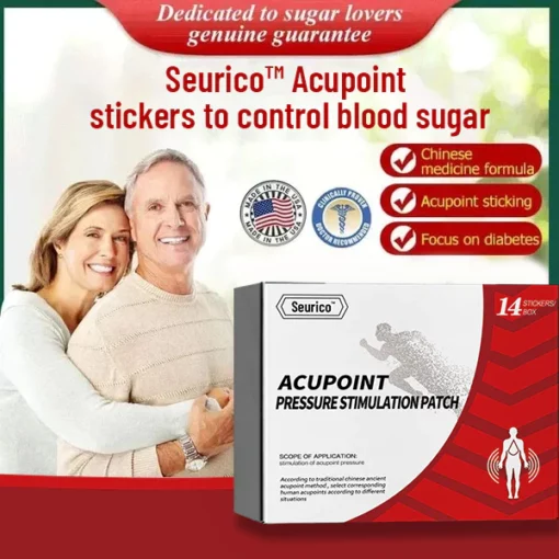 Seurico™ Acupoint stickers to control blood sugar