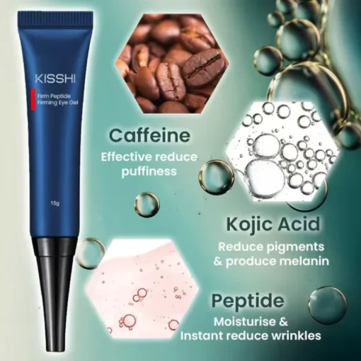 KISSHI™ Firm Peptide Firming Eye Gel - Image 2