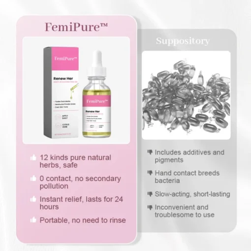 FemiPure™ RENEW HER OIL – FOR HYDRATION & GLOW - Image 3