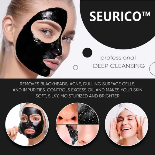 Seurico™ Bamboo Charcoal Deep Cleansing Blackhead Mask - Image 5