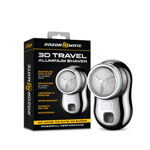 RazorMate 3D Travel Aluminum Shaver