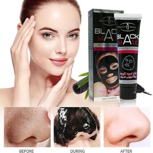 Seurico™ Bamboo Charcoal Deep Cleansing Blackhead Mask - Image 8