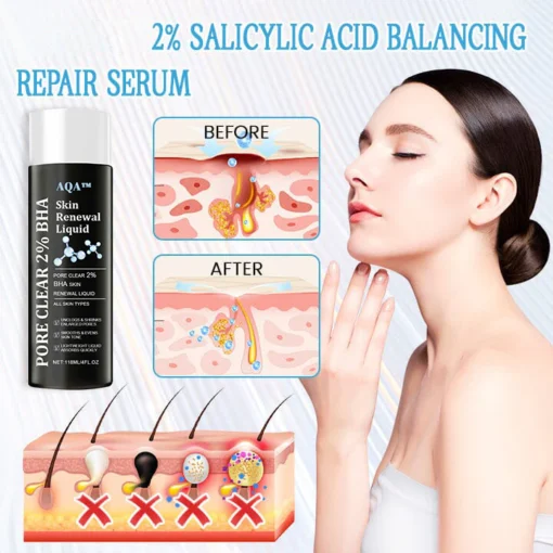 AQA™ 2% Salicylic Acid Serum Skin Renewal Liquid - Image 6