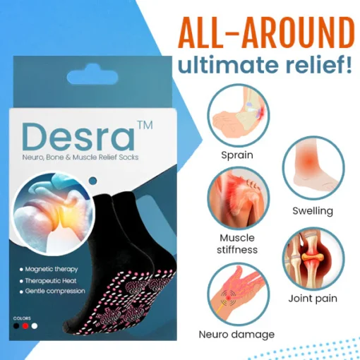 Desra™ Neuro, Bone & Muscle Relief Socks - Image 7