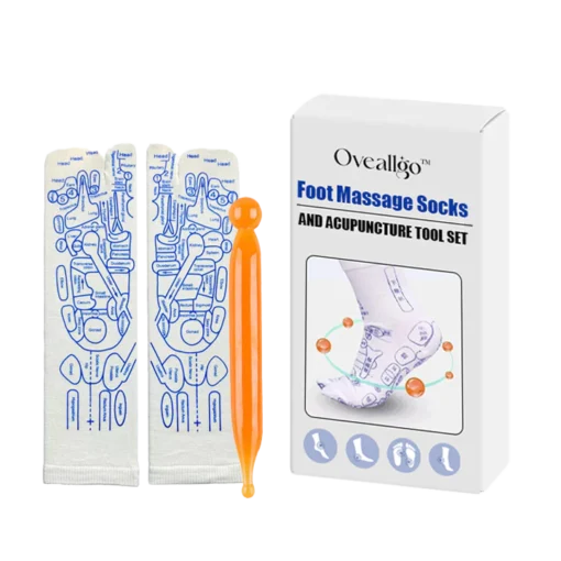 Oveallgo™ Foot Massage Socks and Acupuncture Tool Set