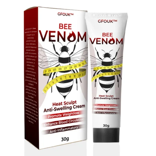 GFOUK™ Bee Venom Heat Sculpt Anti-Swelling Cream - Image 3