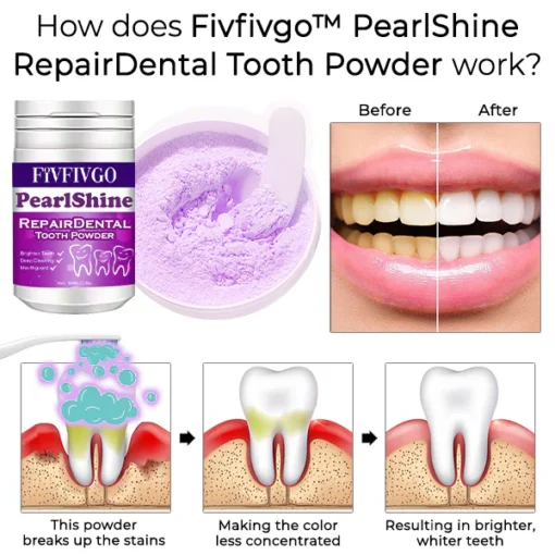 Fivfivgo™ PearlShine RepairDental Zahnpulver - Image 3