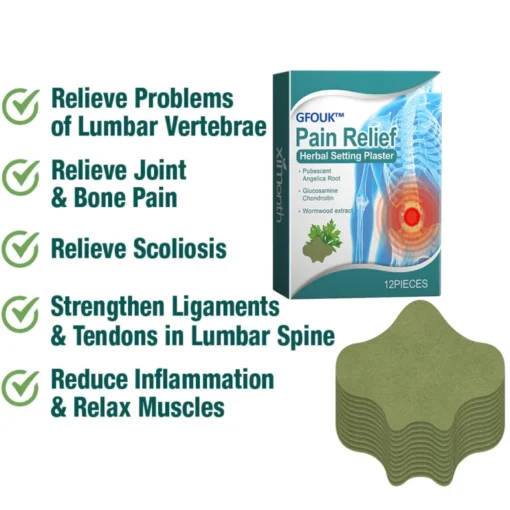 GFOUK™ Pain Relief Vitalizing Tendon Herbal Plaster - Image 3