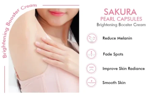 Oveallgo™ Sakura Pearl Capsules Brightening Booster Cream - Image 4