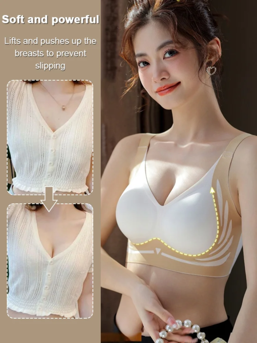 Lifting Anti-Sagging Wireless Push-up Bra - Image 7