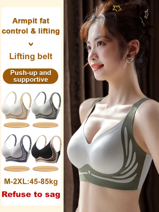 Lifting Anti-Sagging Wireless Push-up Bra - Image 5