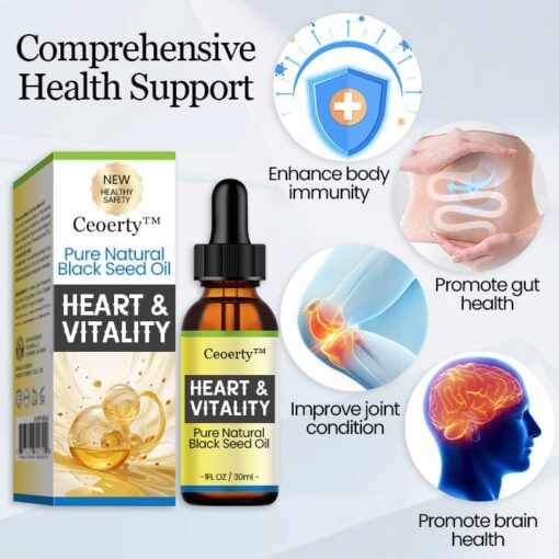 Ceoerty™ Heart & Vitality Pure Natural Black Seed Oil - Image 3