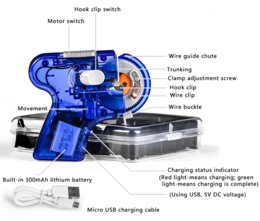 Electric Fishing Line Knotting Tool - Image 8