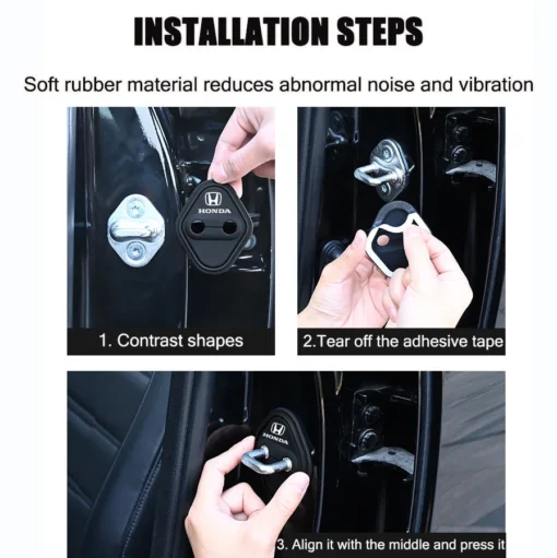 Car Silicone Door Latch Protective Cover - Image 14