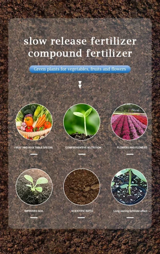 General purpose slow-release organic fertilizer for plants - Image 7