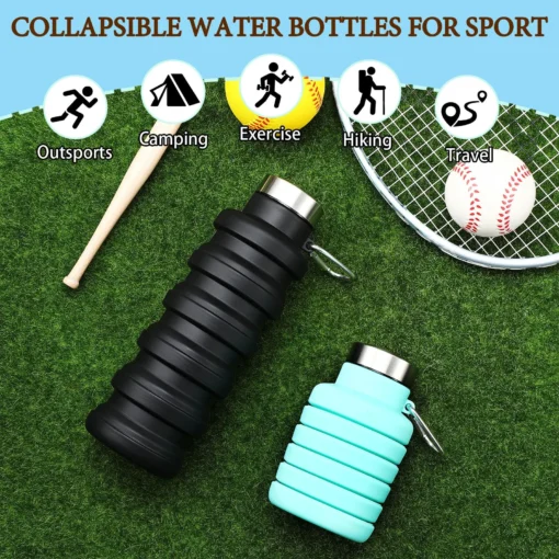 Portable Ultra-Light Silicone Folding Water Bottle