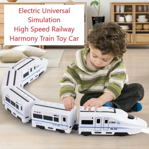 Electric Universal Simulation High Speed Railway Harmony Train Toy