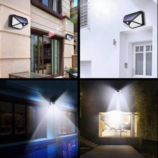 NOWORDUP™ Advanced Solar Security Lights: 128 LEDs, Triple-Mode Sensor - Image 3